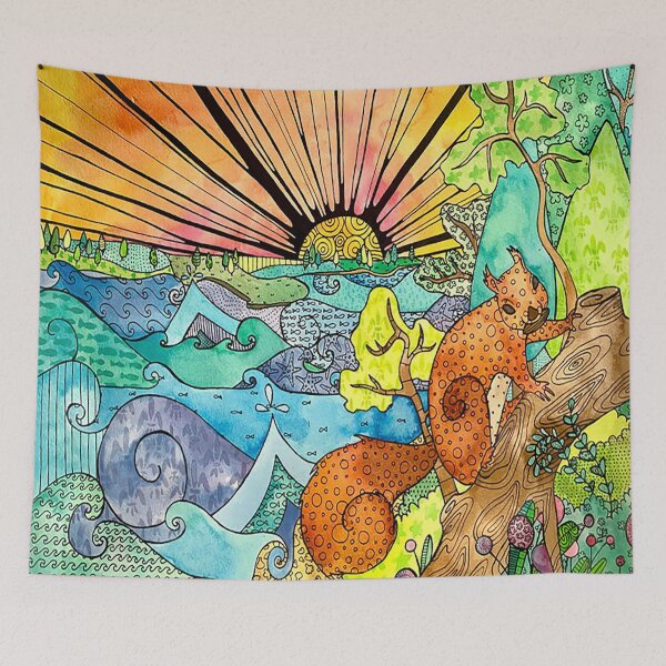 Item preview, Brown Sea Island. designed and sold by CPascoeArt.