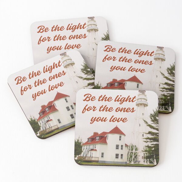 Item preview, Quaint Lighthouse with Inspirational Message designed and sold by CountyKent.