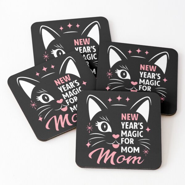 Item preview, Festive Black Cat New Year Magic designed and sold by Yas_oma.
