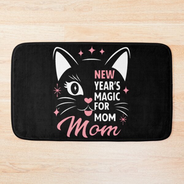 Item preview, Festive Black Cat New Year Magic designed and sold by Yas_oma.
