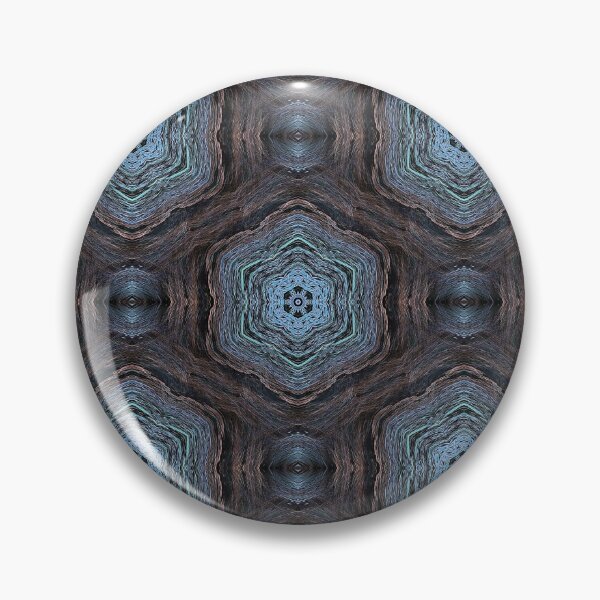 Item preview, Bohemian Floral Mandala Pattern in Baby Blue designed and sold by Artistestella.