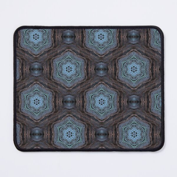 Item preview, Bohemian Floral Mandala Pattern in Baby Blue designed and sold by Artistestella.