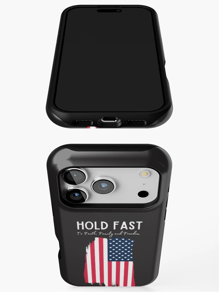 Thumbnail 3 of 4, iPhone Case, Hold Fast designed and sold by NotorieTEES.