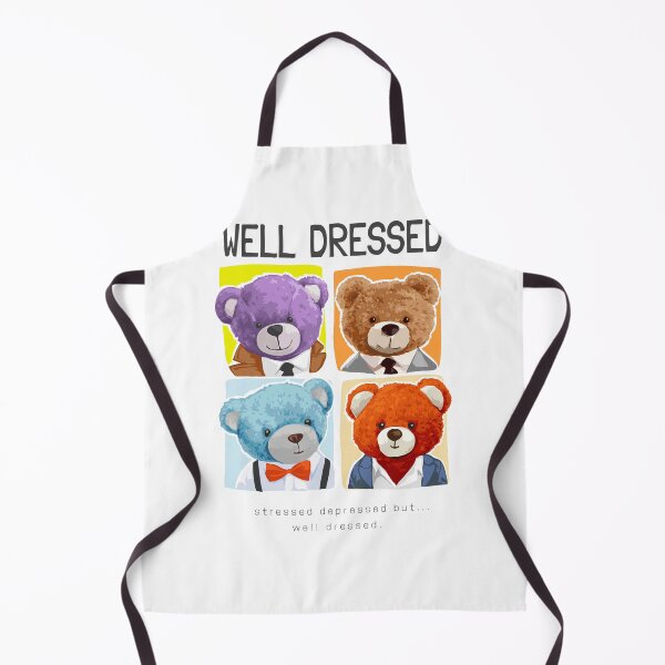 Item preview, Well Dressed Teddies – Stressed but Stylish designed and sold by Philip-p22.