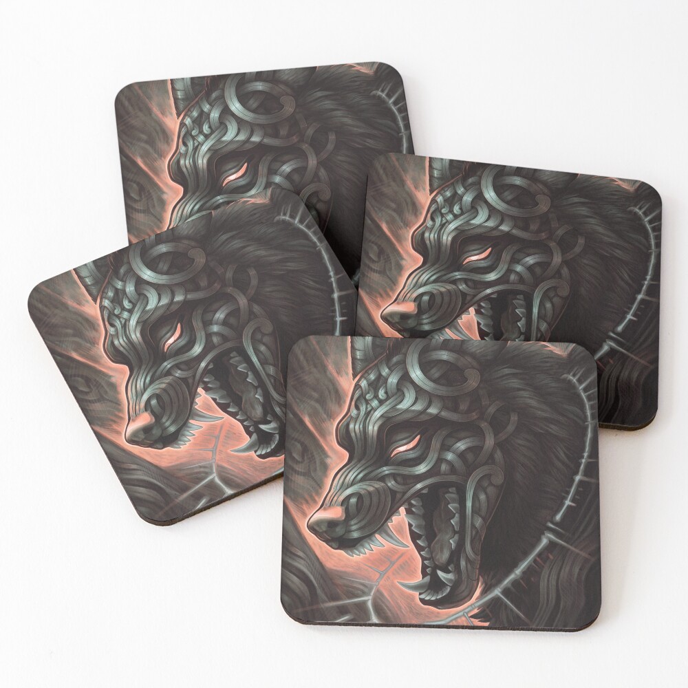 Item preview, Coasters (Set of 4) designed and sold by TheTundraGhost.