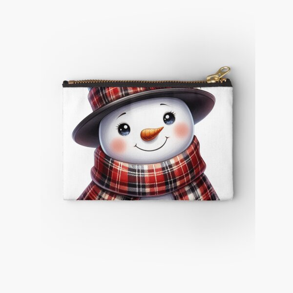 Item preview, Rustic Snowman: Plaid Charm and Natural Elegance designed and sold by TeetasticBtque.