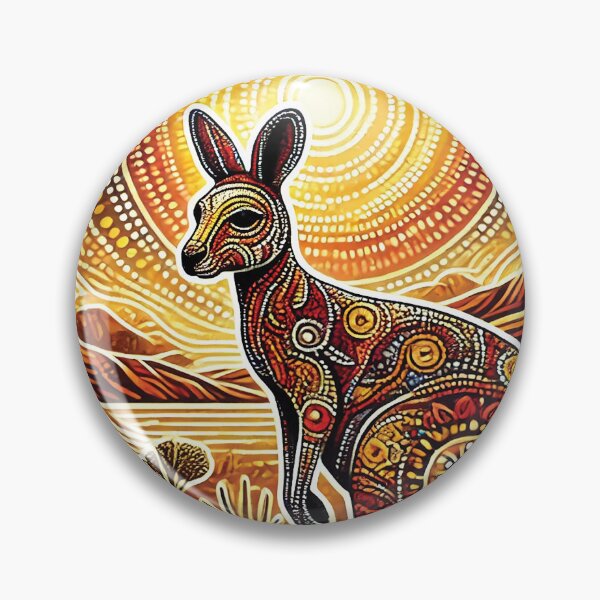 Item preview, kangaroo  dot patterns design designed and sold by Random Designs.