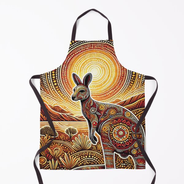 Item preview, kangaroo  dot patterns design designed and sold by Random Designs.