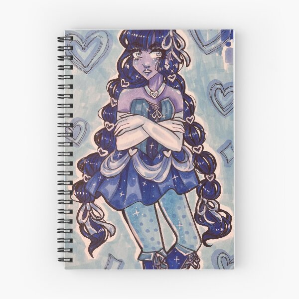Item preview, Blue one color portrait designed and sold by KatDarling.