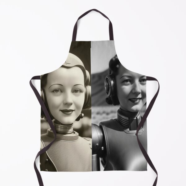 Item preview, 1940's Scifi Robot Girls Vintage designed and sold by highplacidity.