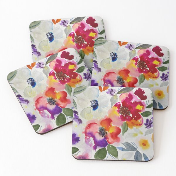 Item preview, Beautiful Loose Floral Watercolor Abstract designed and sold by LakeArtWorks.
