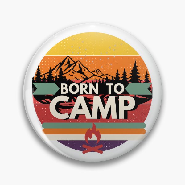 Item preview, Born to Camp designed and sold by 2CreativeNomads.