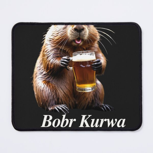 Item preview, Bobr Kurwa lubi piwo - beaver like a beer designed and sold by SLAVIC WORLD.