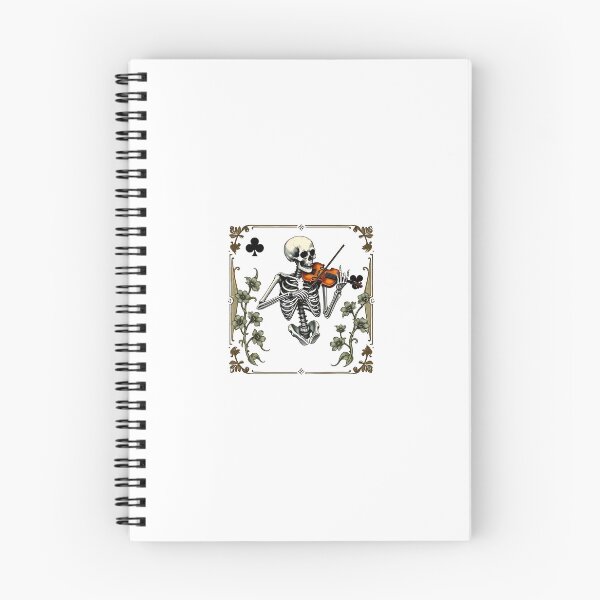 Item preview, Skeleton Playing the Violin | Playing Card | renaissance  designed and sold by Nathan Hejazi.