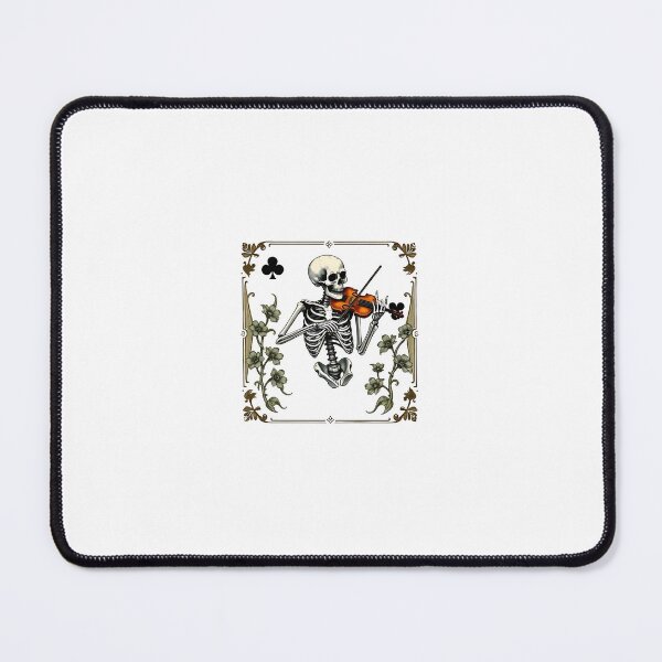 Item preview, Skeleton Playing the Violin | Playing Card | renaissance  designed and sold by Nathan Hejazi.