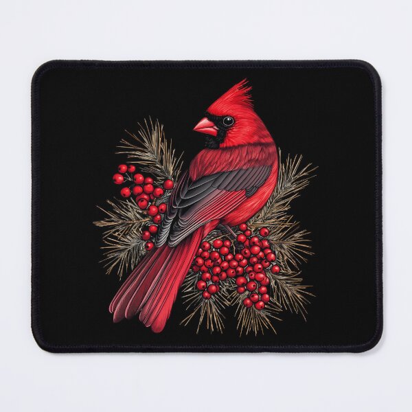 Item preview, Red Cardinal Bird On A Branch designed and sold by YalenArt.