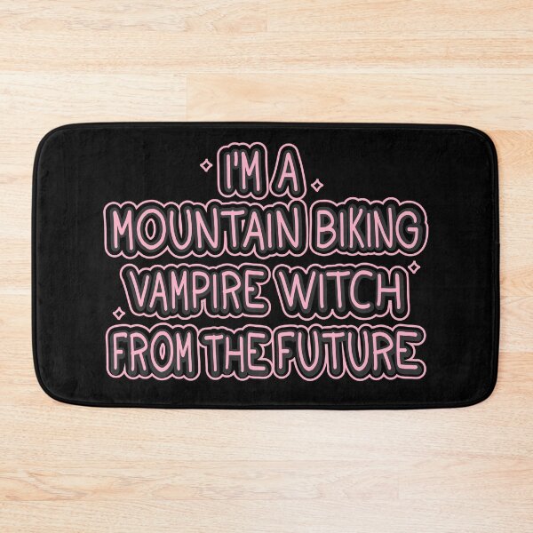 Item preview,  Mountain-biking vampire witch from the future designed and sold by Bruna Esmanhotto.