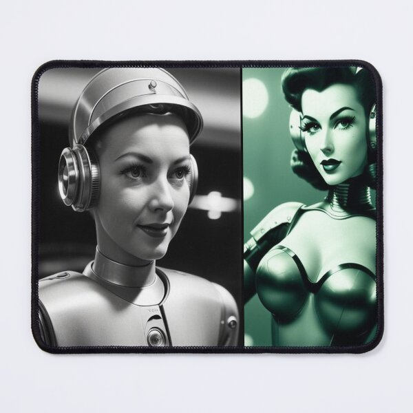 Item preview, 1950's Scifi Robot Girls Vintage designed and sold by highplacidity.