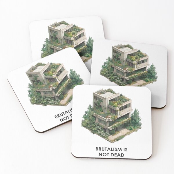Item preview, Brutalism Is Not Dead: A Green Revival designed and sold by rahuarq.