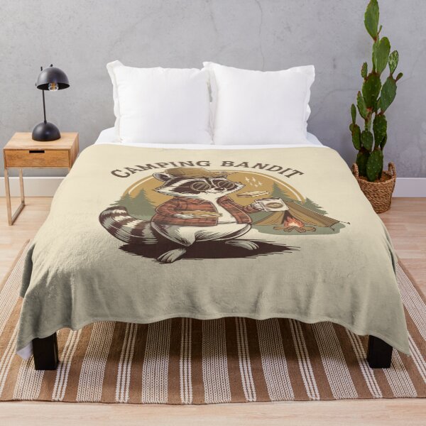 Item preview, Retro Raccoon Camp designed and sold by DreamyGod.