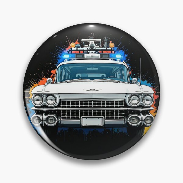 Item preview, The Ectomobile Ecto-1: The Iconic Ghostbusters Car vol.54 designed and sold by janarspixels.