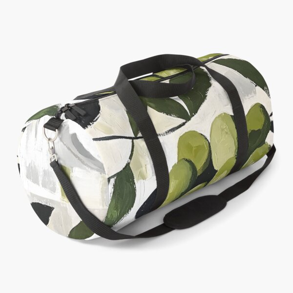 Item preview, Abstract Olive Elegance - Green Olives in a Rustic Bowl with Artistic Brushstrokes Digital AI Generated Art designed and sold by OlfactoART Studio.