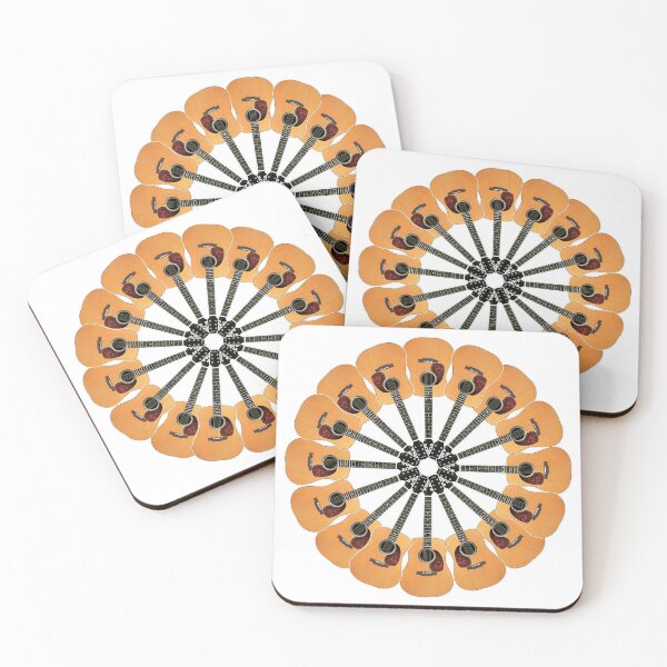 Item preview, Circle of Acoustic Guitars designed and sold by Ravvick.