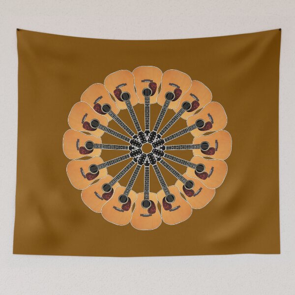 Item preview, Circle of Acoustic Guitars designed and sold by Ravvick.