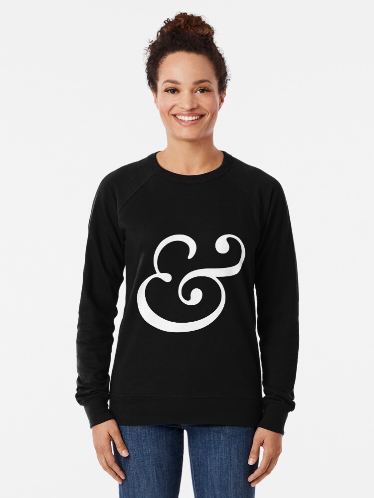 The Trust & Will Ampersand Lightweight Sweatshirt