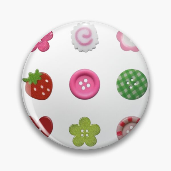 Item preview, Colorful button design designed and sold by faerievintage.