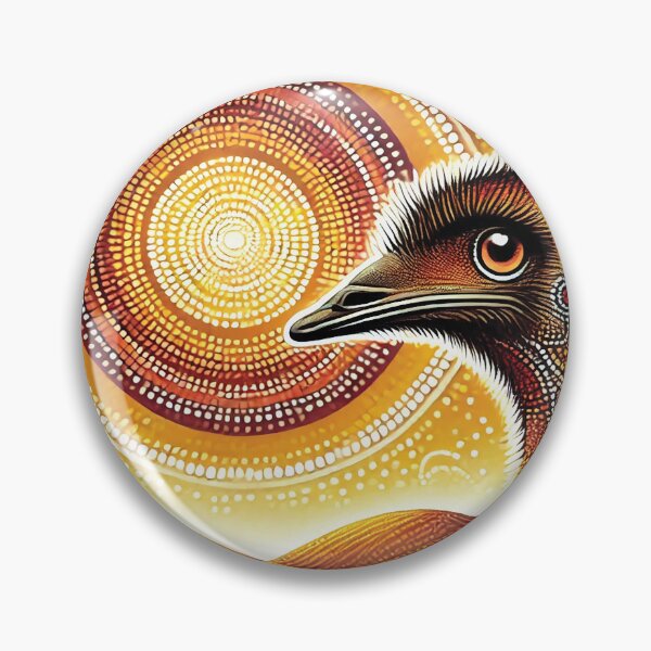 Item preview, Emu  dot patterns design designed and sold by Random Designs.