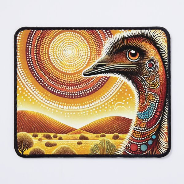 Item preview, Emu dot patterns design designed and sold by Random Designs.