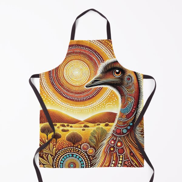 Item preview, Emu  dot patterns design designed and sold by Random Designs.