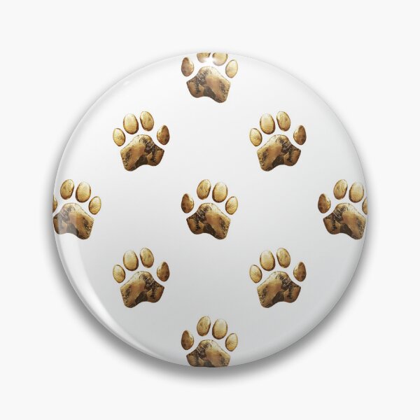 Item preview, Pattern With Gold Paws  designed and sold by EL-Lebedenko.