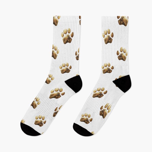 Item preview, Pattern With Gold Paws  designed and sold by EL-Lebedenko.