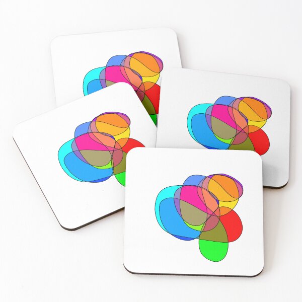 Item preview, Multicolor Abstract Shape designed and sold by KYArt.