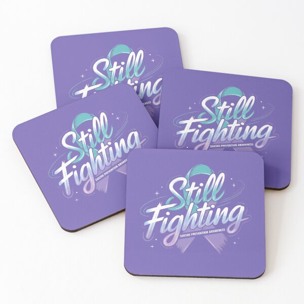 Item preview, Still Fighting - Suicide Prevention Awareness designed and sold by ketkacreations.