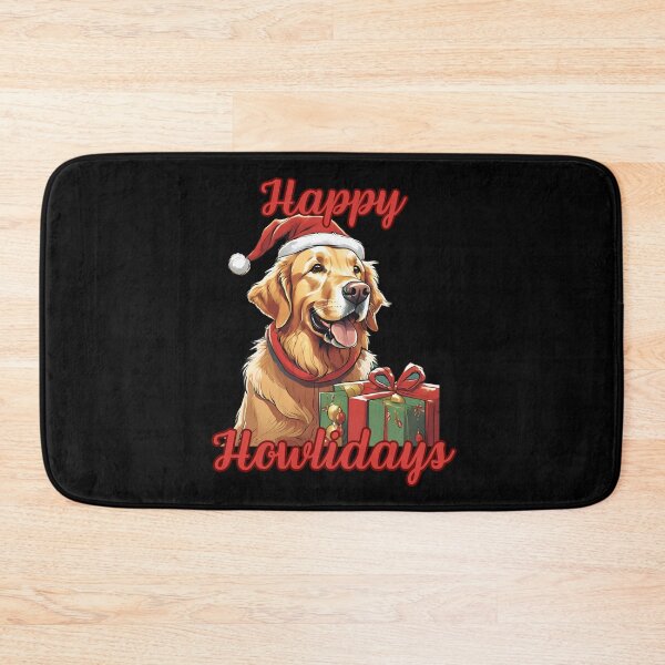 Item preview, Happy howlidays funny dog lover chritstmas gift designed and sold by Golden-Heaven.