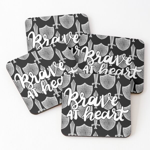 Item preview, Brave at Heart DARK Background designed and sold by LaurenPatrick.