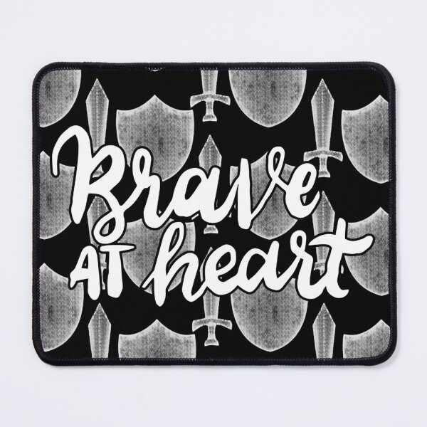Item preview, Brave at Heart DARK Background designed and sold by LaurenPatrick.