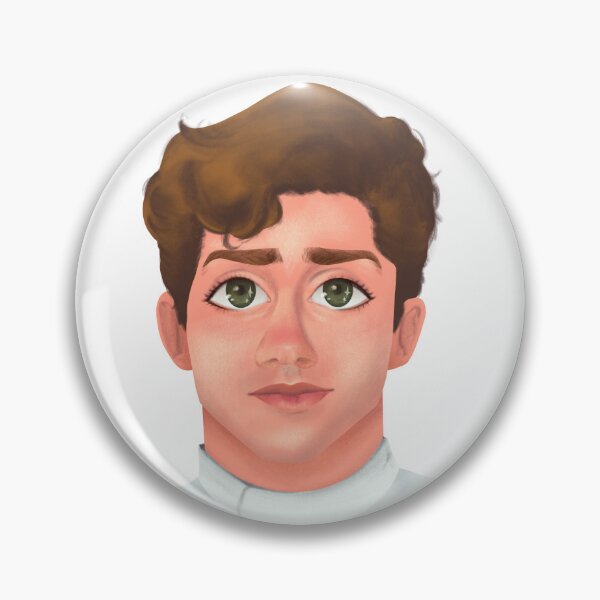 Item preview, Franco Colapinto portrait illustration designed and sold by Nicole Mendes.