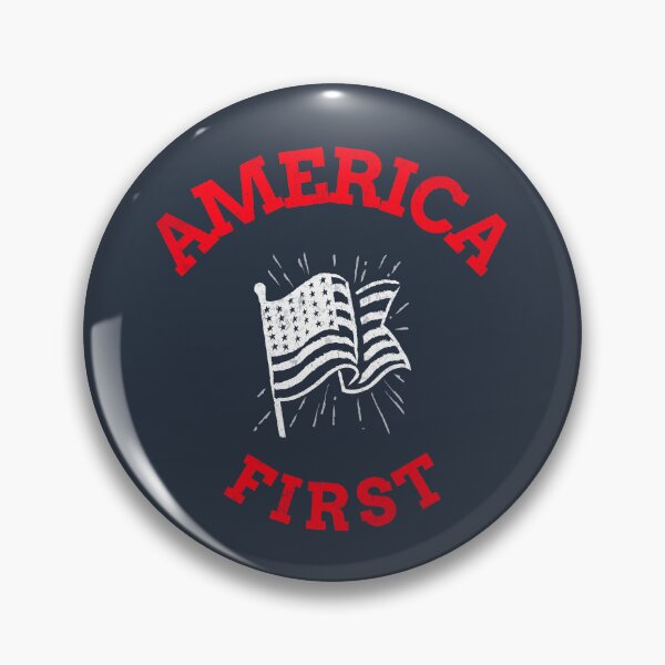 Item preview, America First T-Shirt designed and sold by fwmorris.