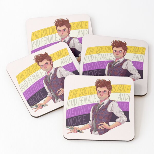 Item preview, Nonbinary Space Doctor designed and sold by inhonoredglory.