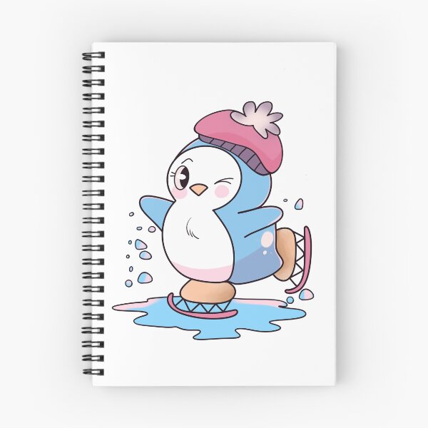 Item preview, Kawaii Penguin snowy christmas designed and sold by SimoesArtistry.