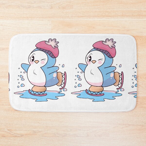 Item preview, Kawaii Penguin snowy christmas designed and sold by SimoesArtistry.
