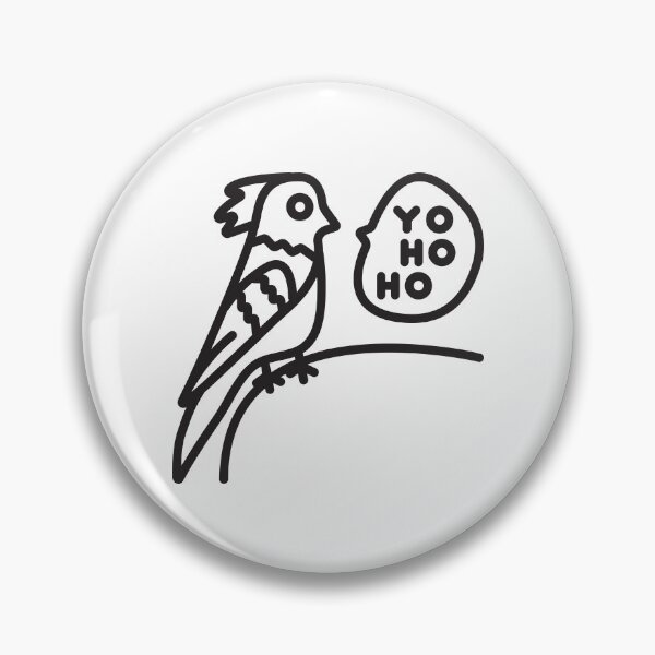 Item preview, Talking parrot single line illustration designed and sold by OM-lova.