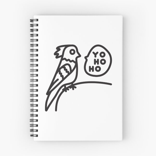 Item preview, Talking parrot single line illustration designed and sold by OM-lova.