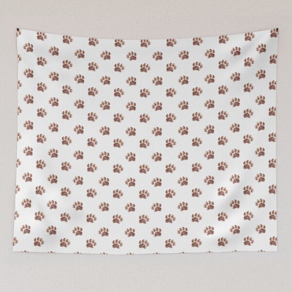 Item preview, Gold Rose Cat Paws On a White Background designed and sold by EL-Lebedenko.