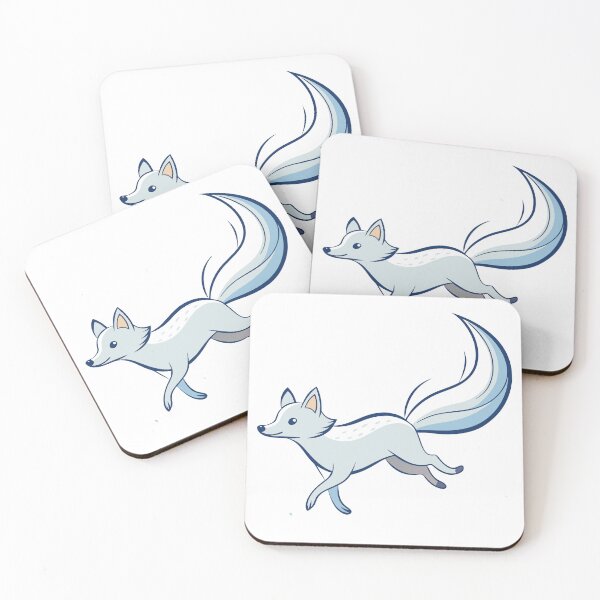 Item preview, Sparkling Tail Arctic Fox designed and sold by omerfdln34.