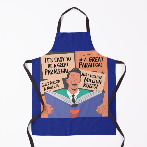Item preview, LOW STUDENTS- PARALEGAL FUNNY QUOTE, ITS EASY TO BE A GREAT PARALEGAL JUST FOLLOW MILLION RULES designed and sold by The Velvet Vault.